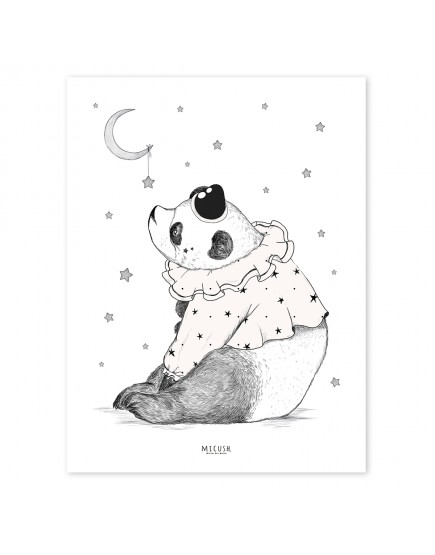Panda. Stilingas paveikslas