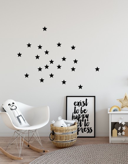 Žvaigždės. Sienų dekoracijos